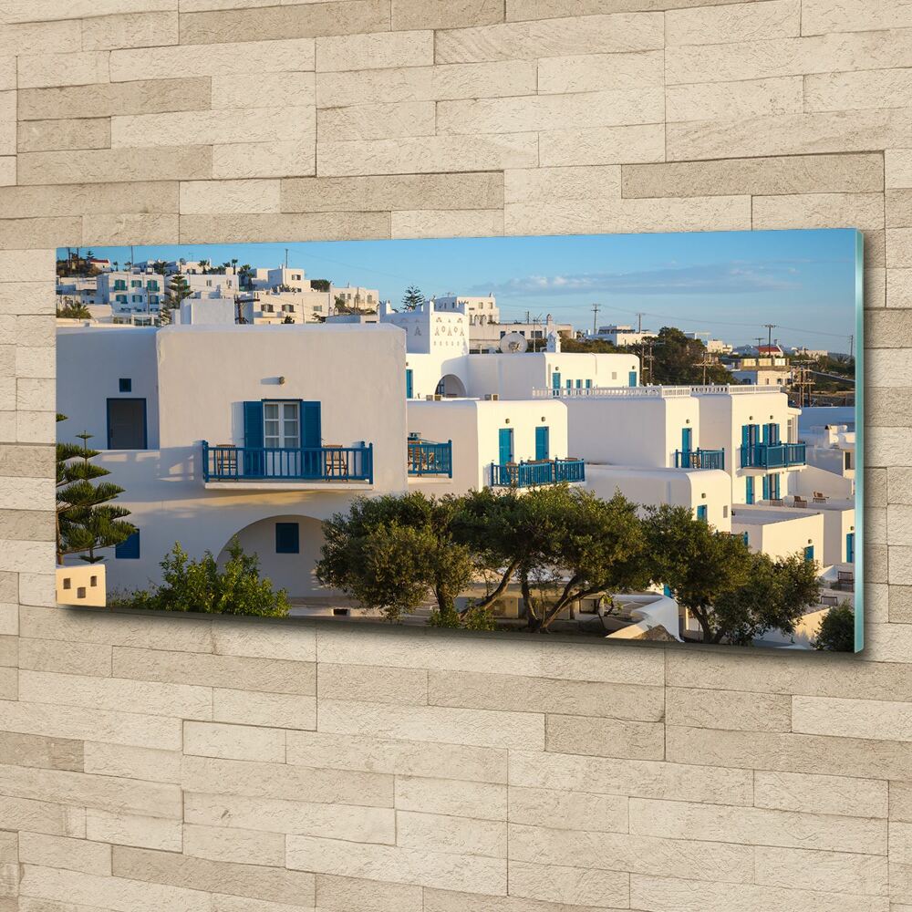 Tableau en acrylique Mykonos Grèce