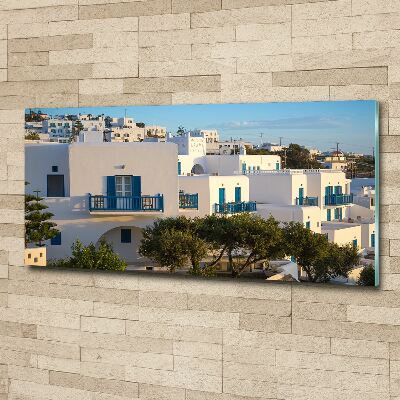 Tableau en acrylique Mykonos Grèce