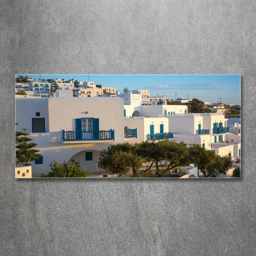 Tableau en acrylique Mykonos Grèce