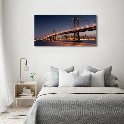 Acrylique tableau Pont de San Francisco