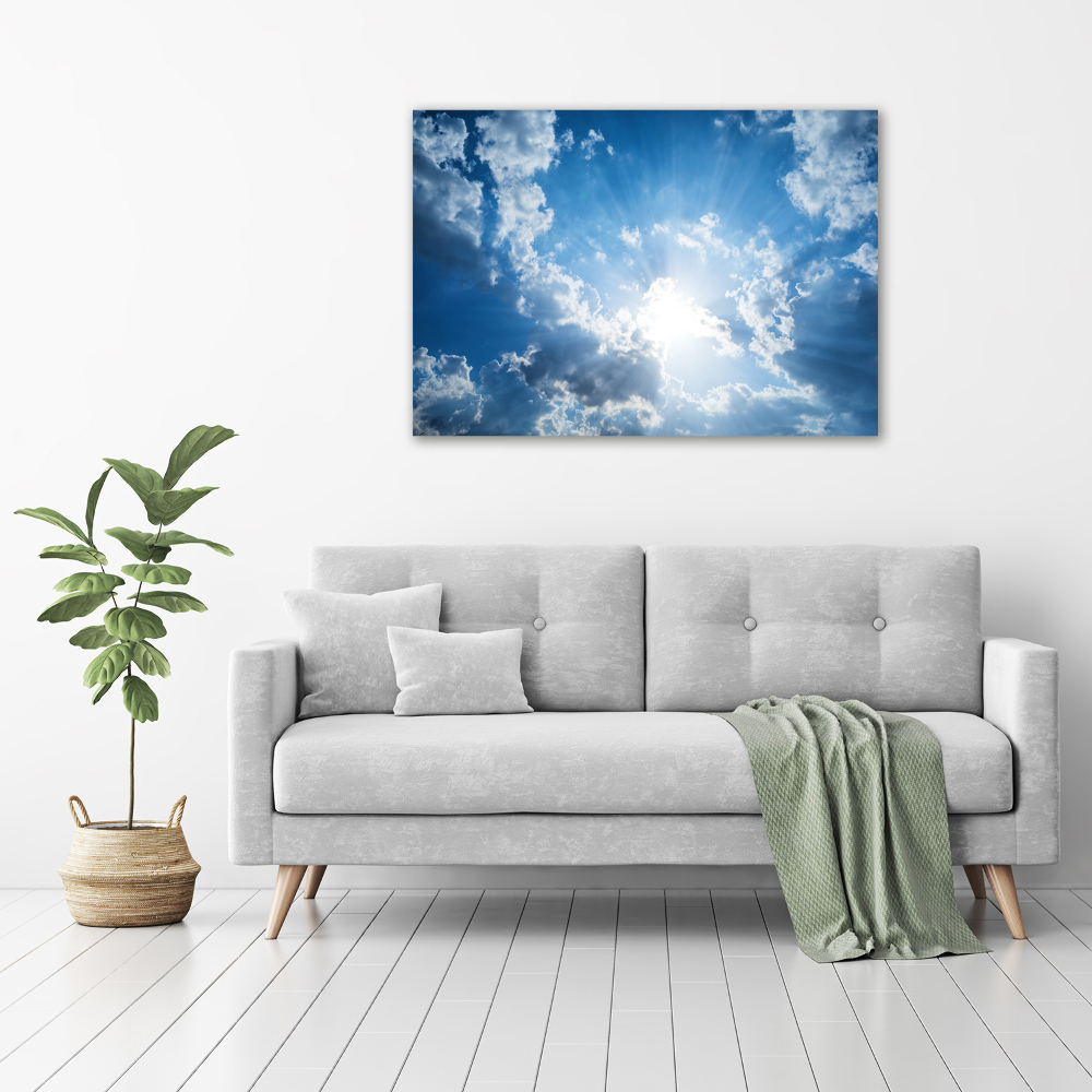 Tableau en acrylique Nuages dans le ciel