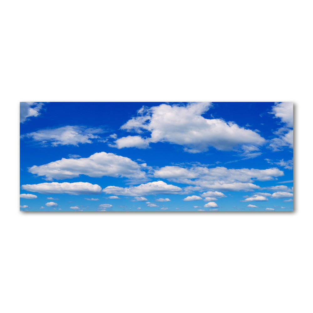 Tableau verre acrylique Nuages dans le ciel