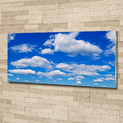 Tableau verre acrylique Nuages dans le ciel