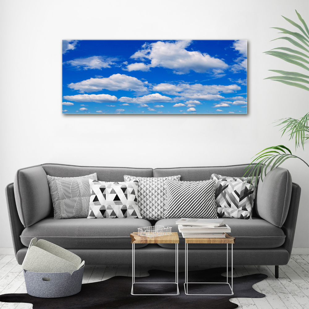 Tableau verre acrylique Nuages dans le ciel