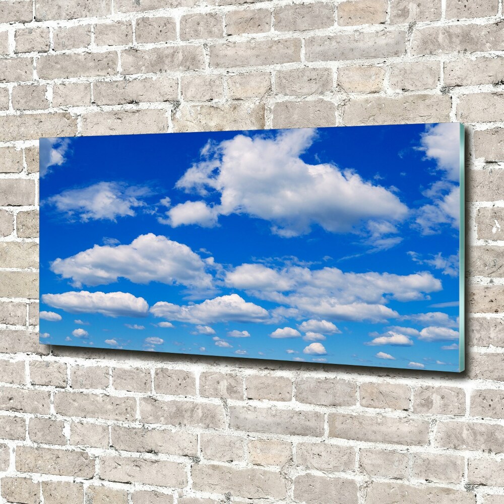 Tableau verre acrylique Nuages dans le ciel