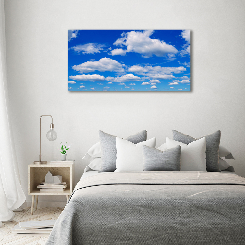 Tableau verre acrylique Nuages dans le ciel