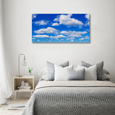 Tableau verre acrylique Nuages dans le ciel