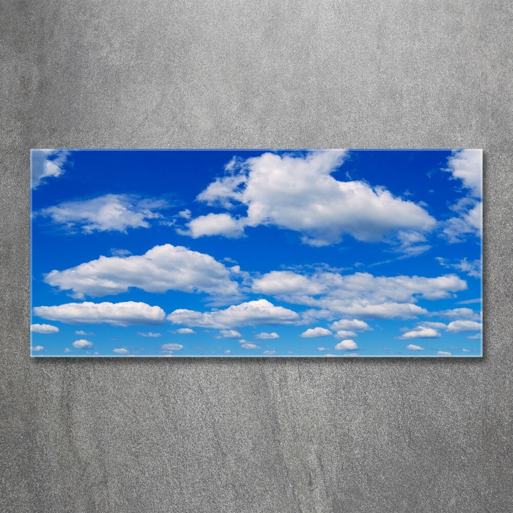 Tableau verre acrylique Nuages dans le ciel