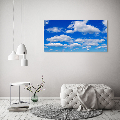 Tableau verre acrylique Nuages dans le ciel