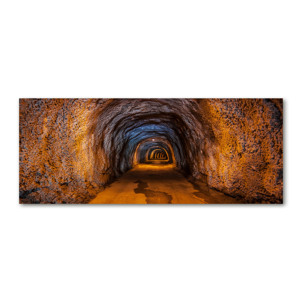 Acrylique tableau Tunnel souterrain