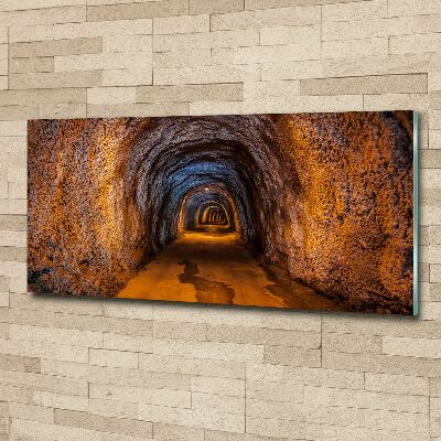 Acrylique tableau Tunnel souterrain