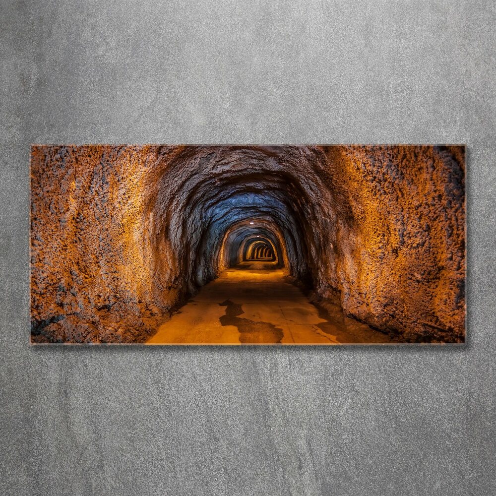 Acrylique tableau Tunnel souterrain