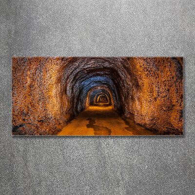 Acrylique tableau Tunnel souterrain