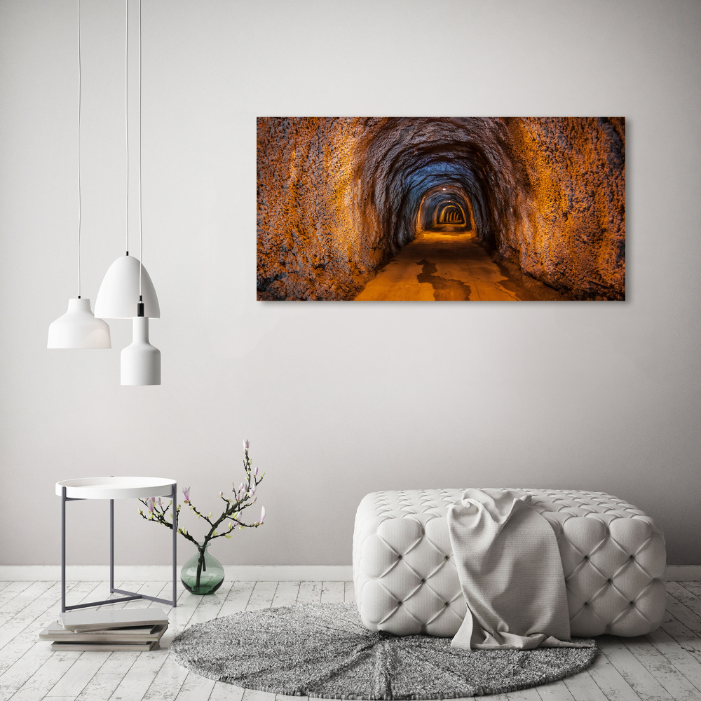 Acrylique tableau Tunnel souterrain