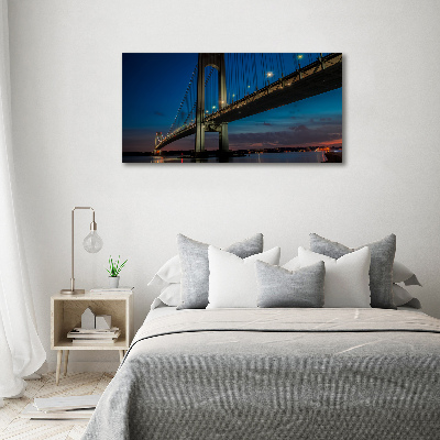 Acrylique tableau Pont de Brooklyn