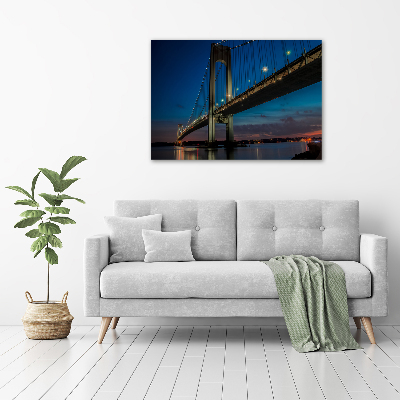 Acrylique tableau Pont de Brooklyn