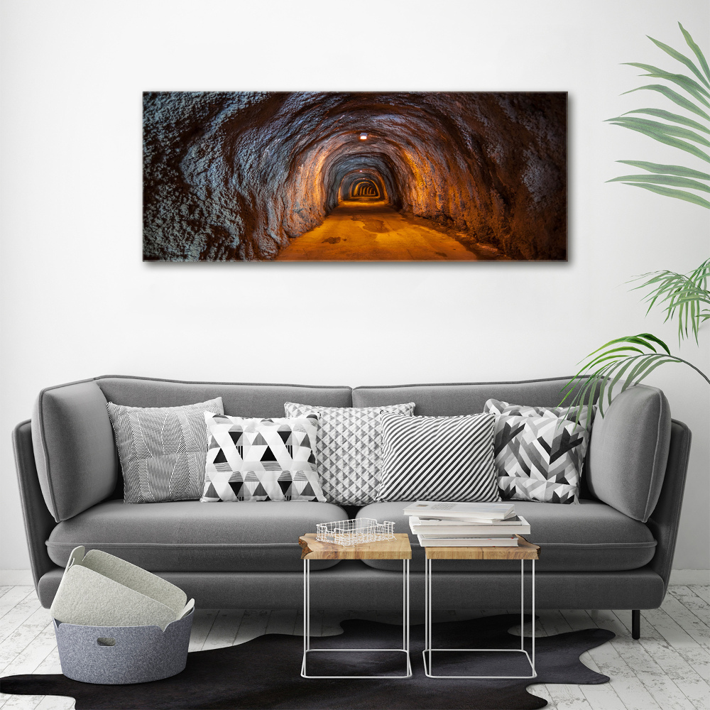 Tableau en acrylique Tunnel souterrain