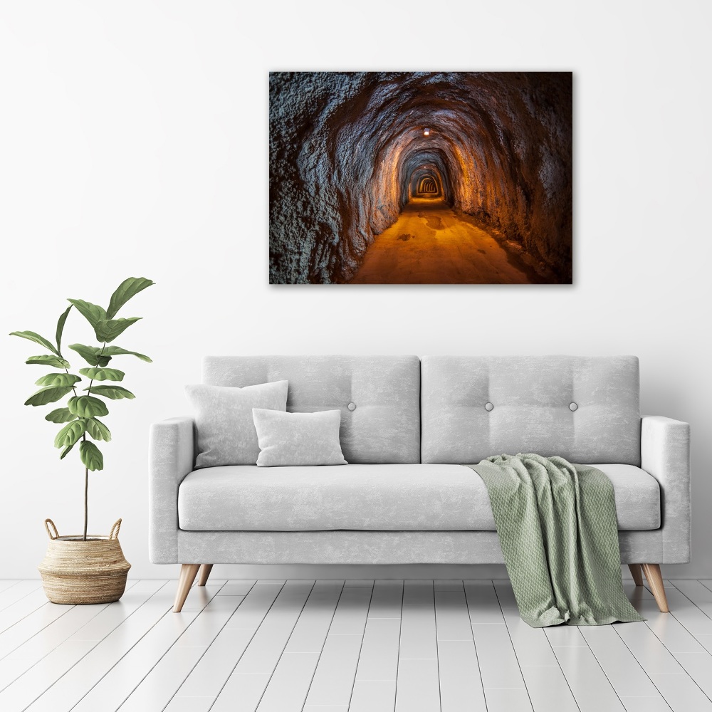 Tableau en acrylique Tunnel souterrain