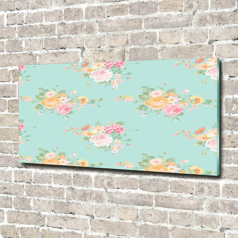 Tableau en acrylique Motif floral