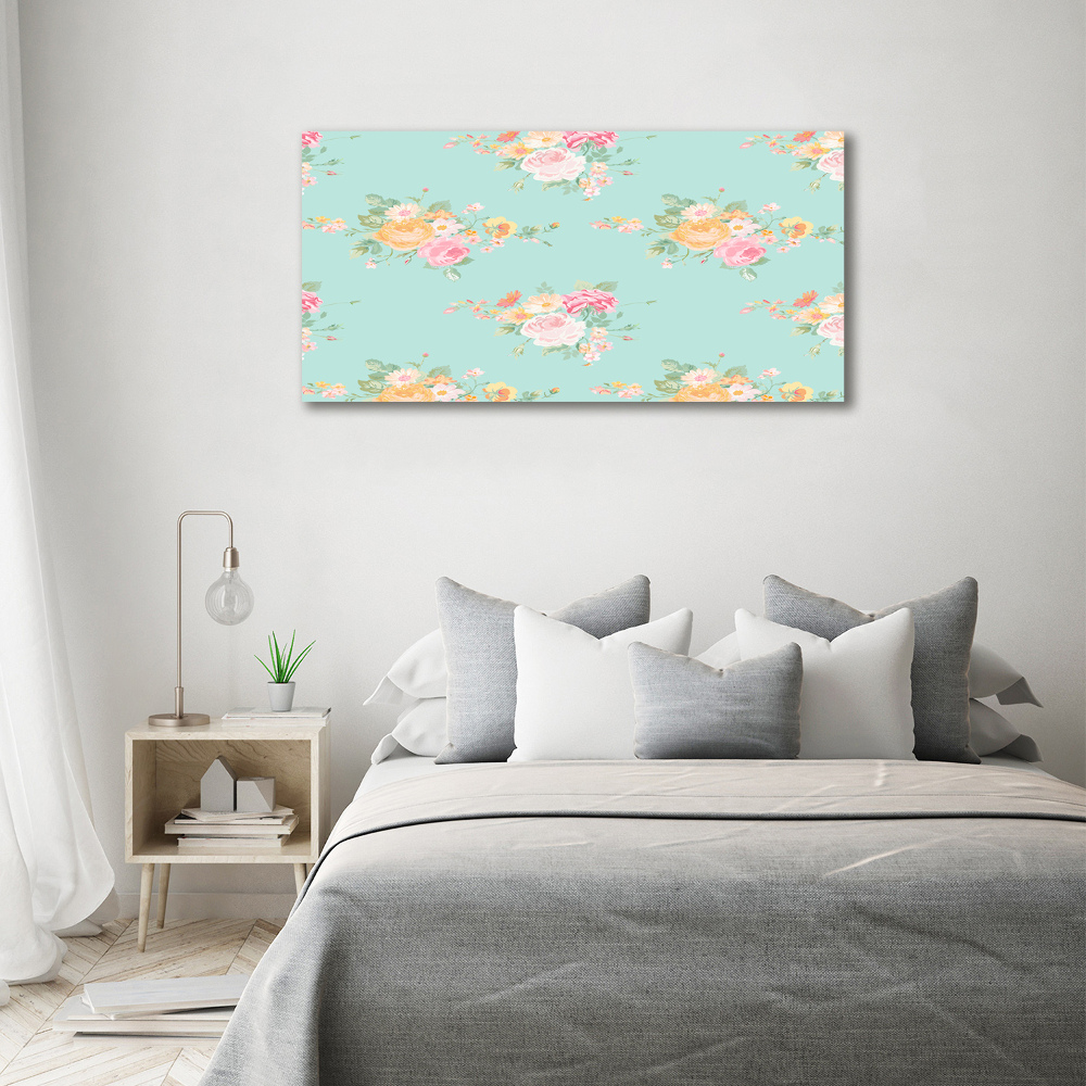 Tableau en acrylique Motif floral