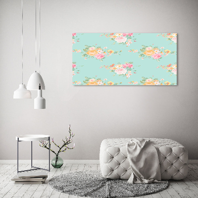 Tableau en acrylique Motif floral