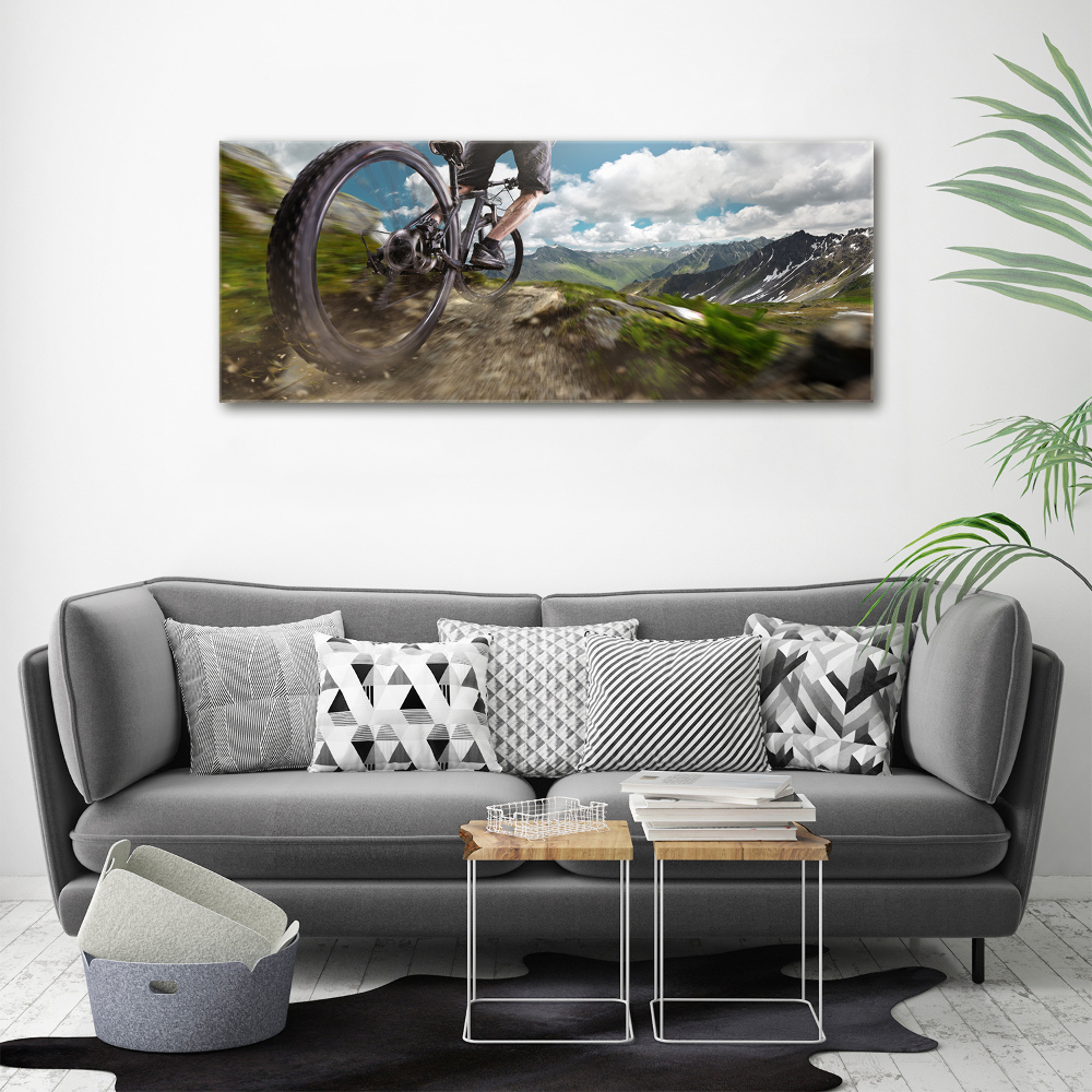 Tableau en acrylique Vélo de montagne