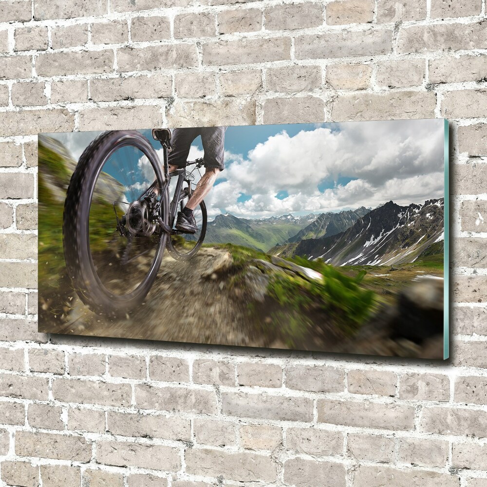 Tableau en acrylique Vélo de montagne