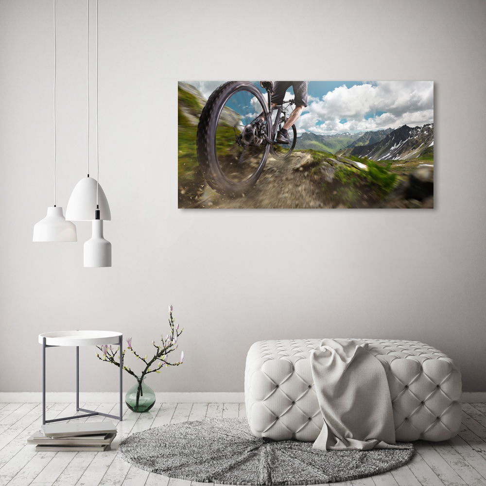 Tableau en acrylique Vélo de montagne