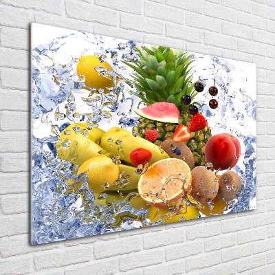 Tableau acrylique Fruit et eau