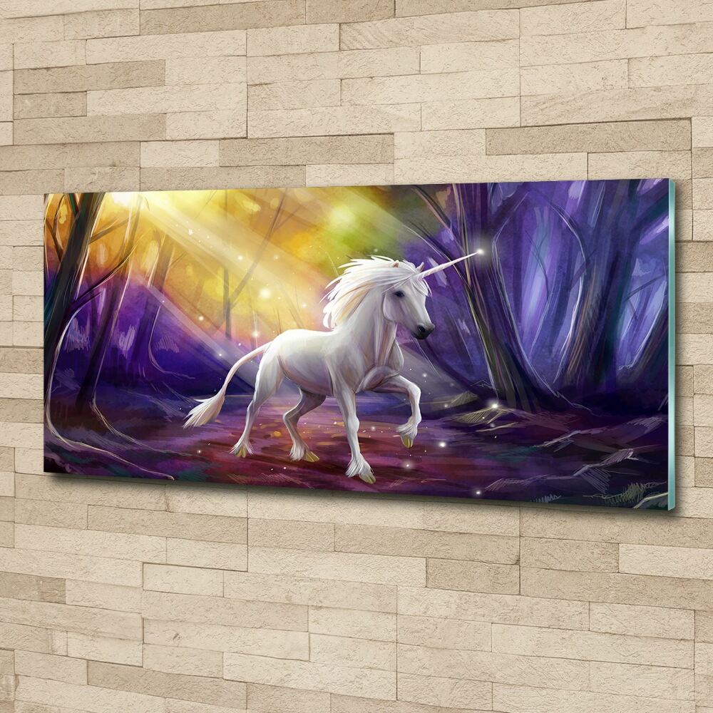 Tableau en acrylique Licorne