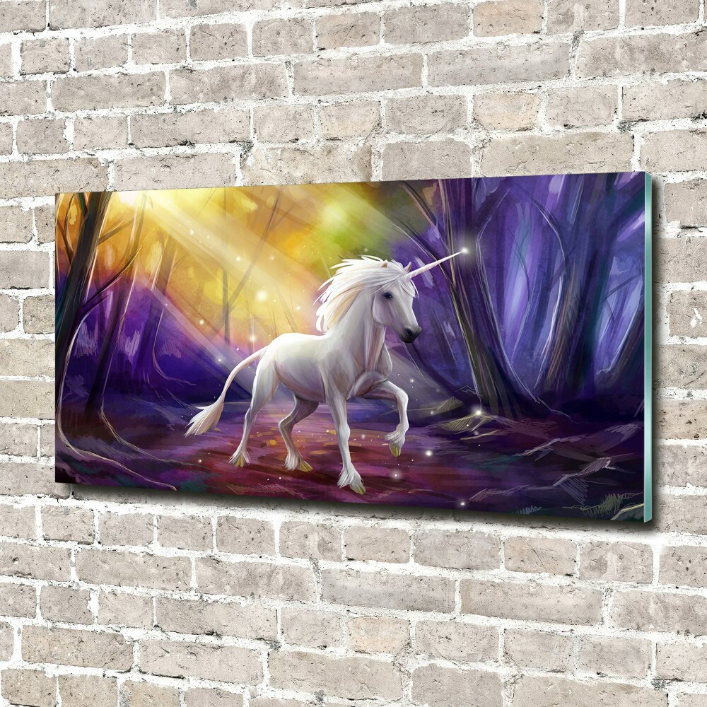 Tableau en acrylique Licorne