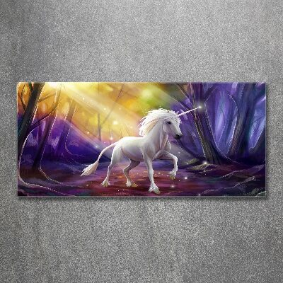 Tableau en acrylique Licorne