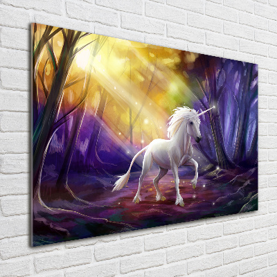 Tableau en acrylique Licorne