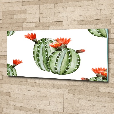 Tableau verre acrylique Cacti