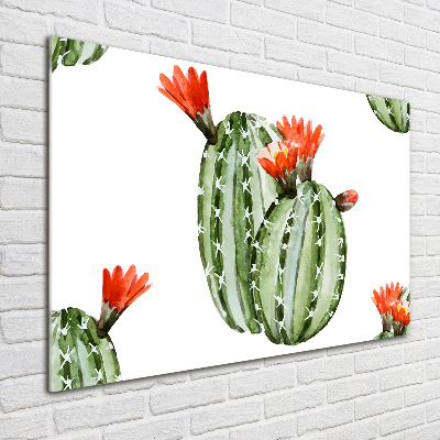 Tableau verre acrylique Cacti