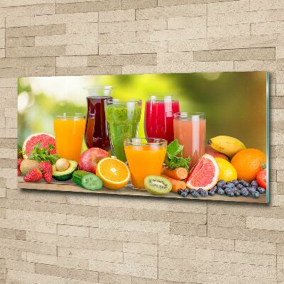 Acrylique tableau Jus de fruits