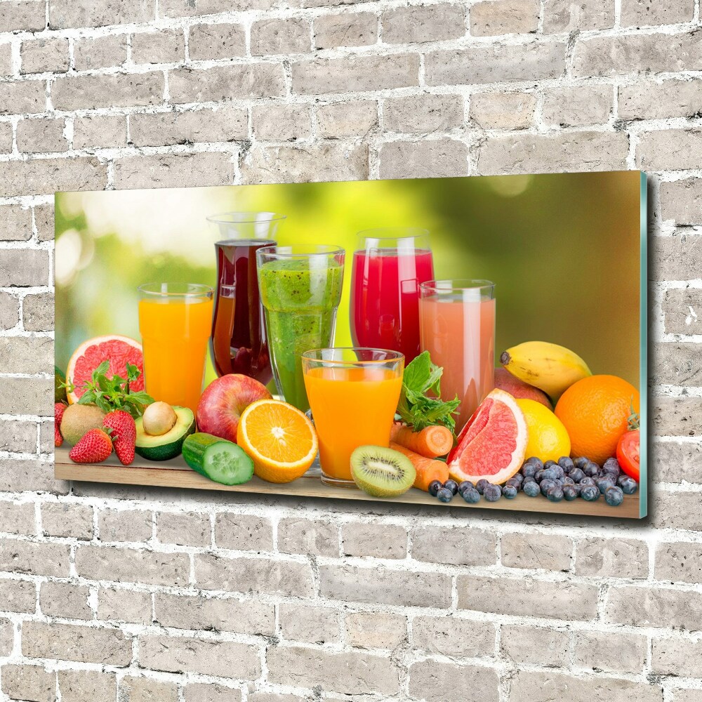 Acrylique tableau Jus de fruits