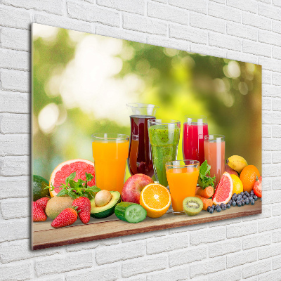 Acrylique tableau Jus de fruits