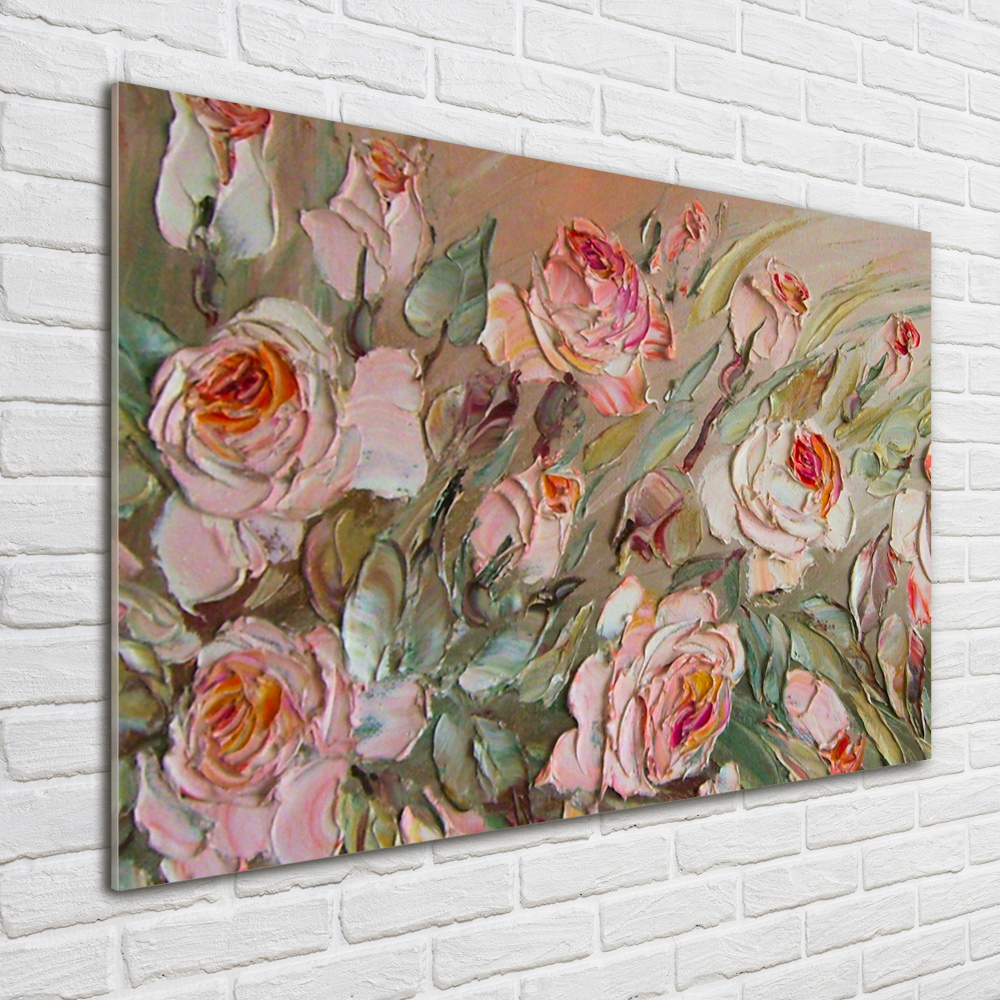 Tableau en acrylique Roses