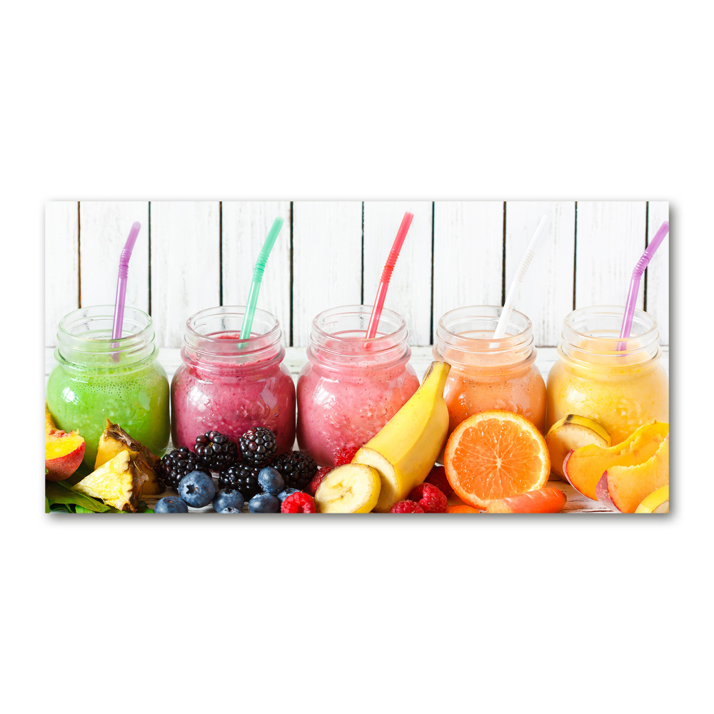 Tableau verre acrylique Cocktails de fruits