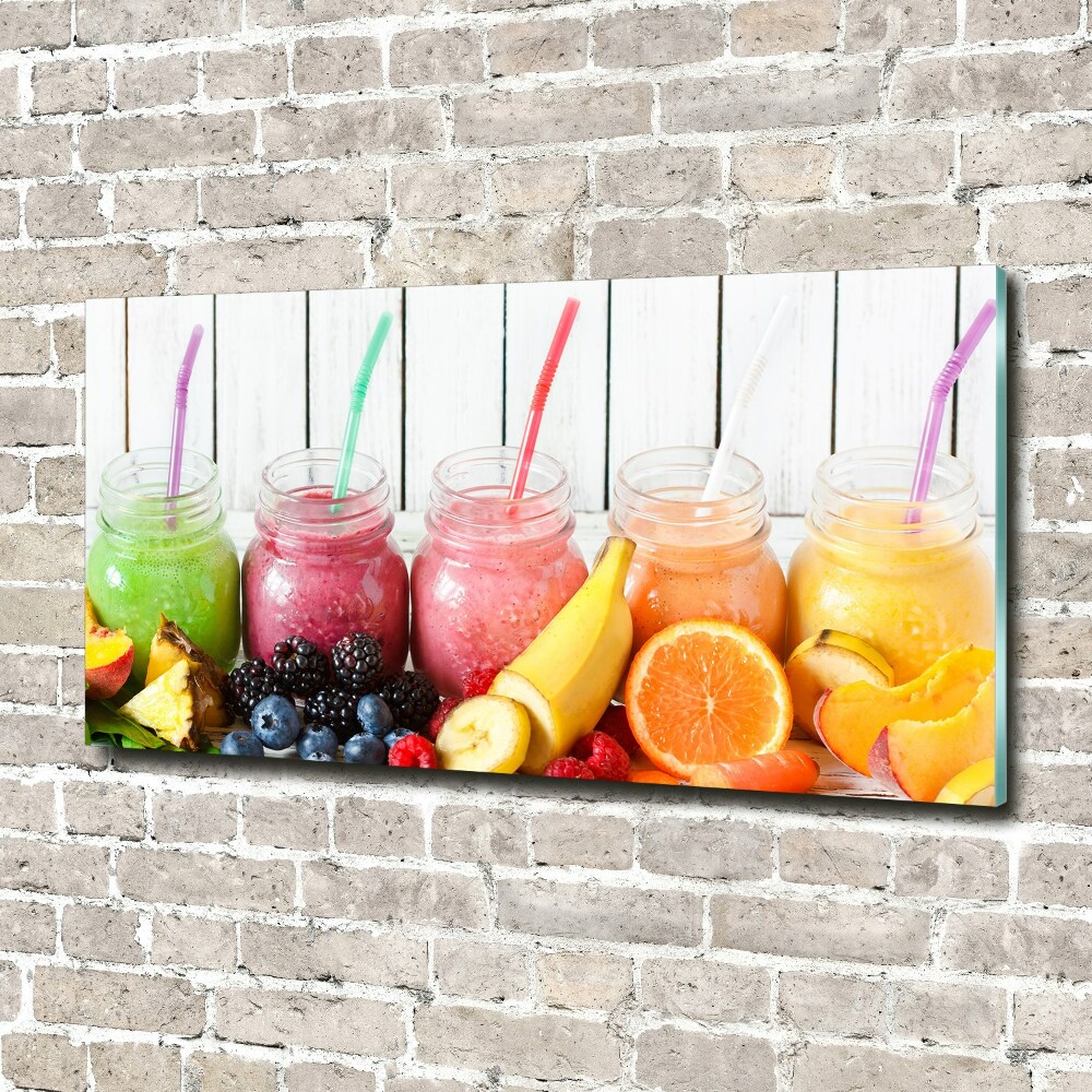 Tableau verre acrylique Cocktails de fruits