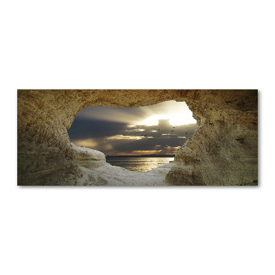 Tableau en acrylique Grotte côtière