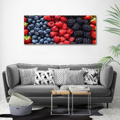 Tableau sur verre acrylique Fruits de la forêt