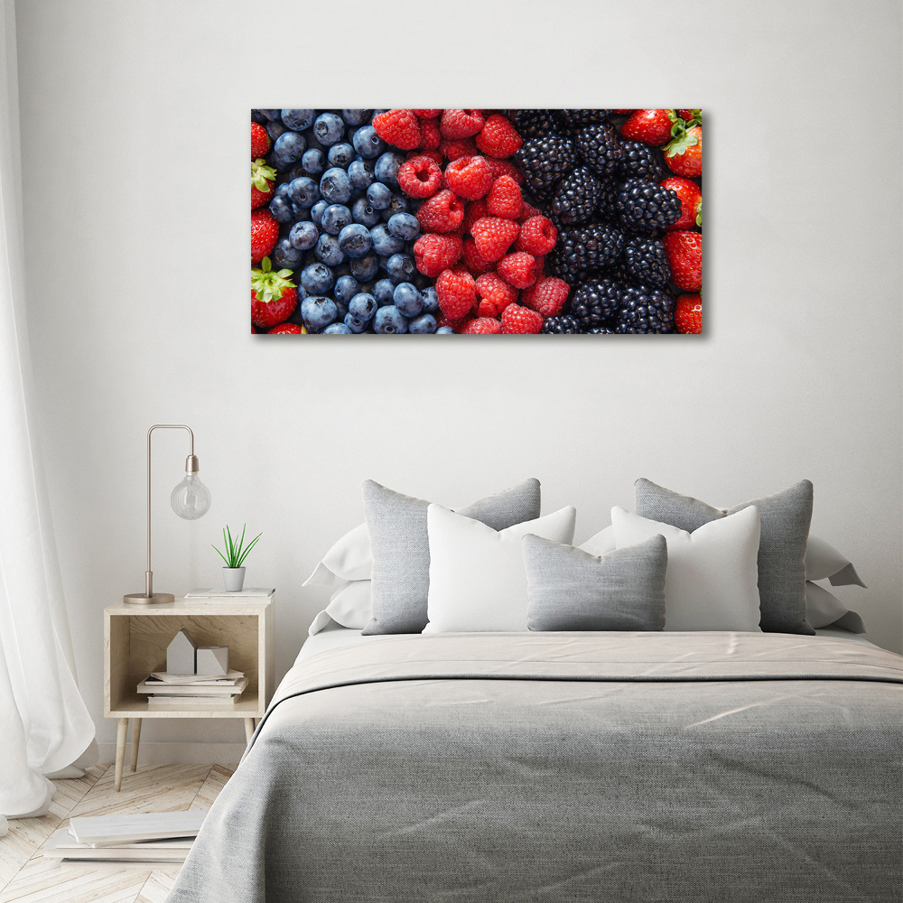 Tableau sur verre acrylique Fruits de la forêt