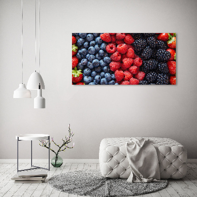 Tableau sur verre acrylique Fruits de la forêt