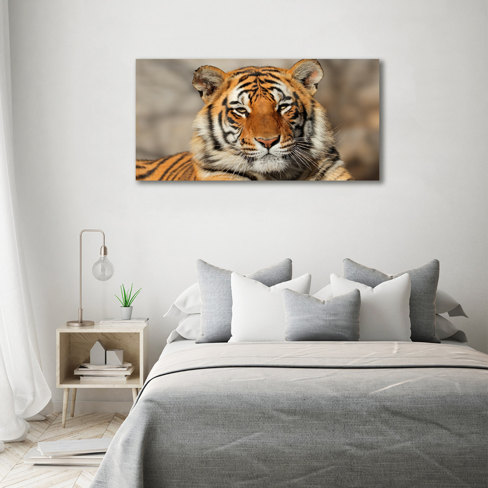 Acrylique tableau Tigre du Bengale