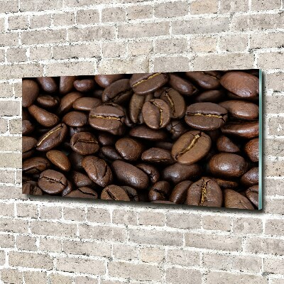 Tableau acrylique Gros grains de café