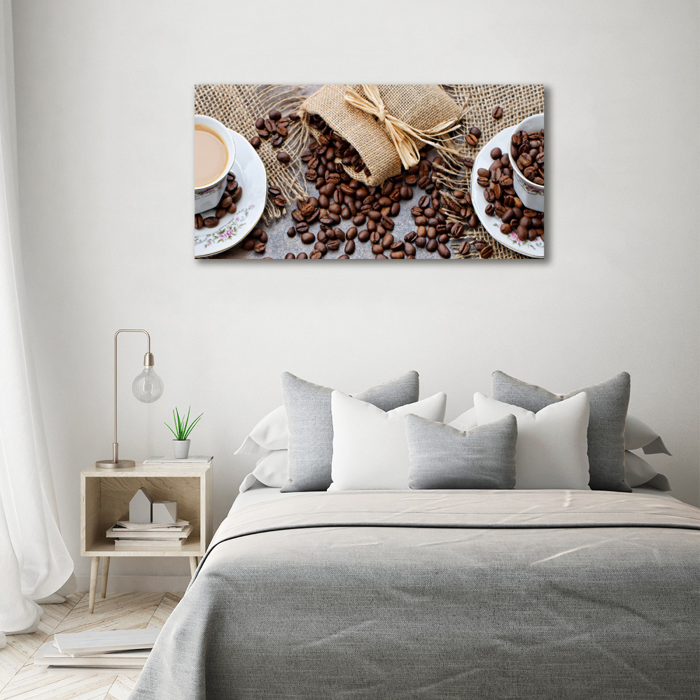 Tableau acrylique Café au lait