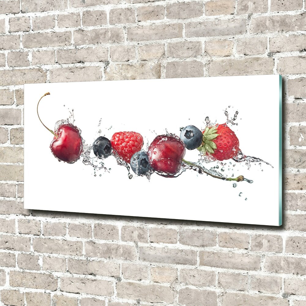 Tableau acrylique Fruits de la forêt