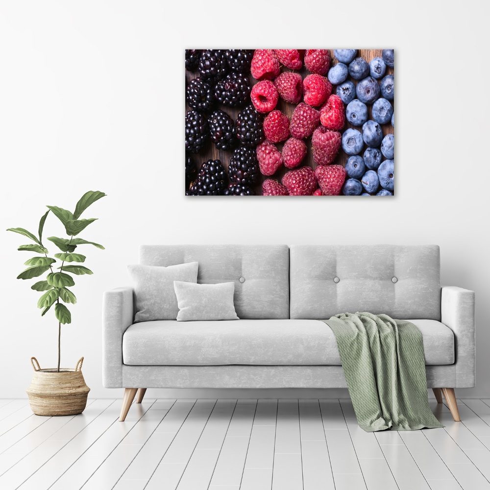 Tableau en acrylique Fruits de la forêt